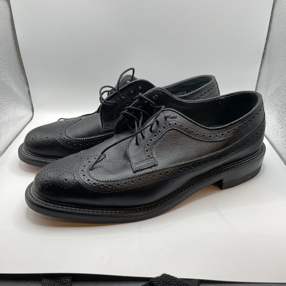 Executive Imperials Mens‎ Black Tassel Loafers Shoes Size 8